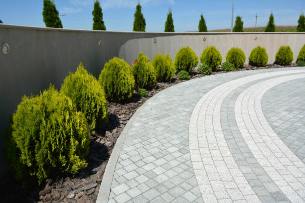 Residential Paver Driveway in Aviston, IL